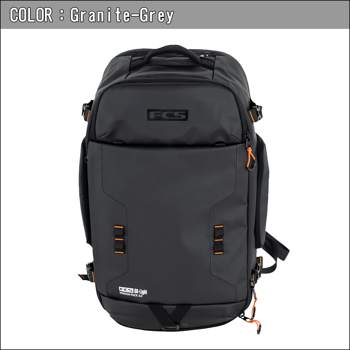 FCS 3月中旬〜4月中旬 予約 26 FCS バックパック 40L ミッション3.0