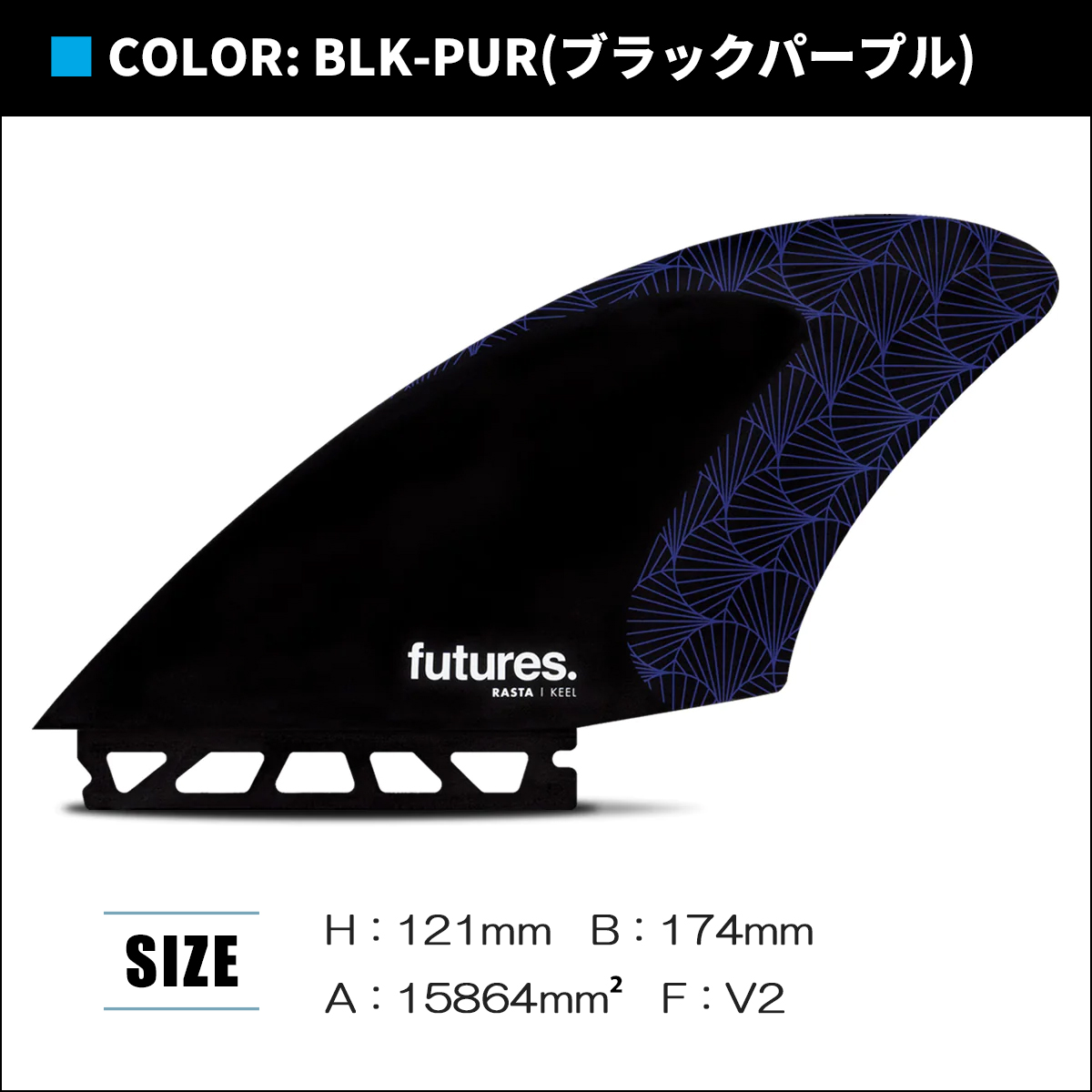 futures.（フューチャー） 23 Futures. フィン RMT/HEX TWIN KEEL