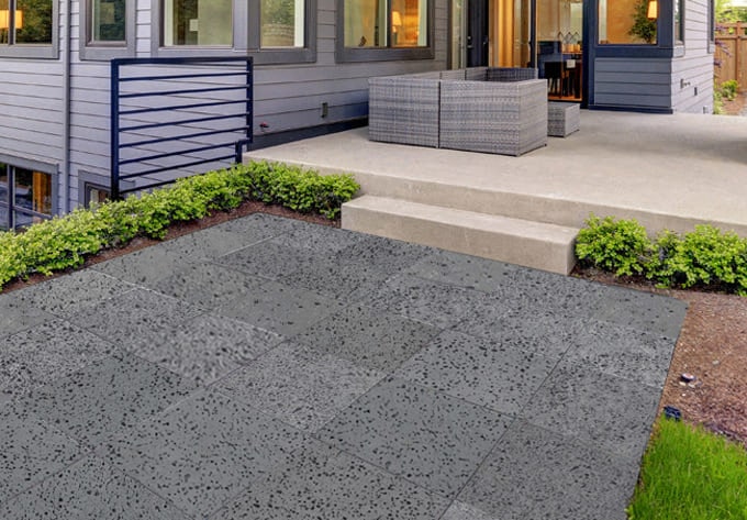 溶岩プレート 溶岩石 庭 敷石 平板 庭石 天然石 種類 溶岩 石