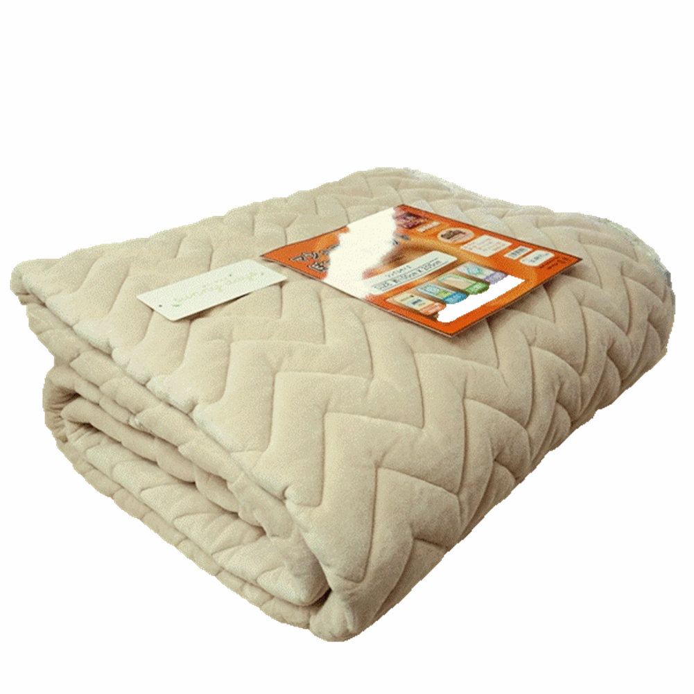 敷きパッド シングル 冬 遠赤外線 わた入り あったか マイクロ