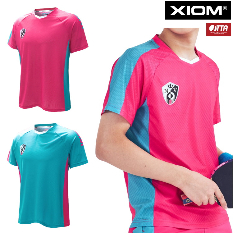 XIOM（エクシオン） 卓球ユニフォーム ルシアン ゲームシャツ メンズ