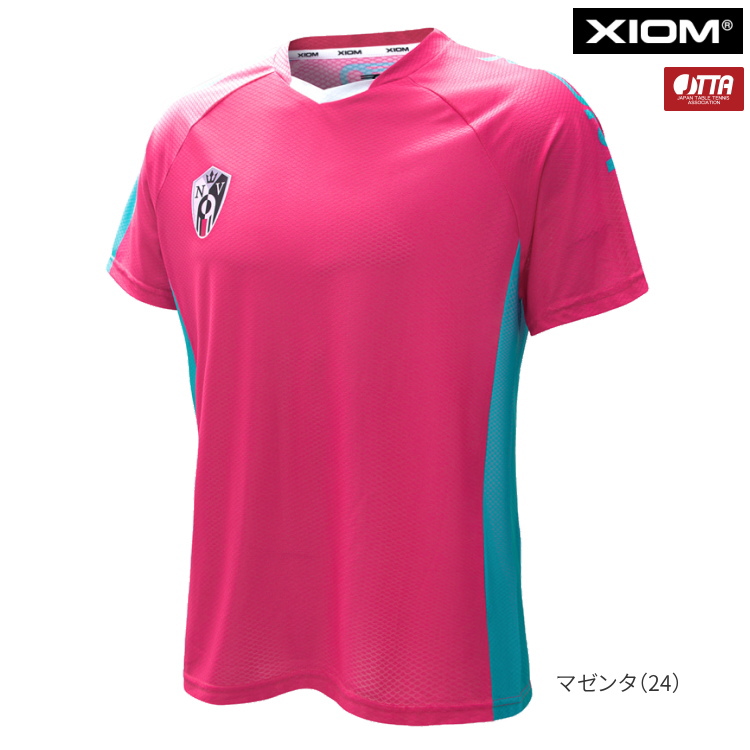 XIOM（エクシオン） 卓球ユニフォーム 上下セット ルシアン シャツ