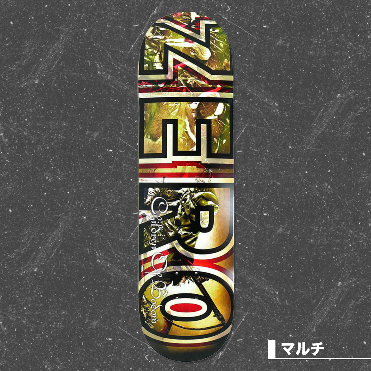 ZERO ゼロ スケートボード スケボー デッキ チームロゴ 8.25inch
