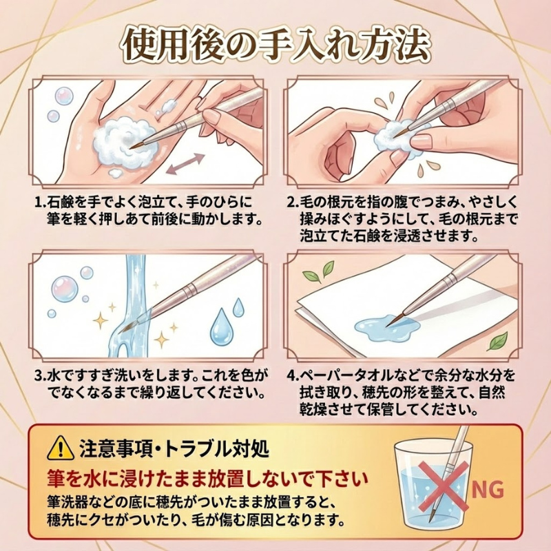 アートブラシ b-r-s ブルーシュ 706 ショートライナー ライナー筆 細筆