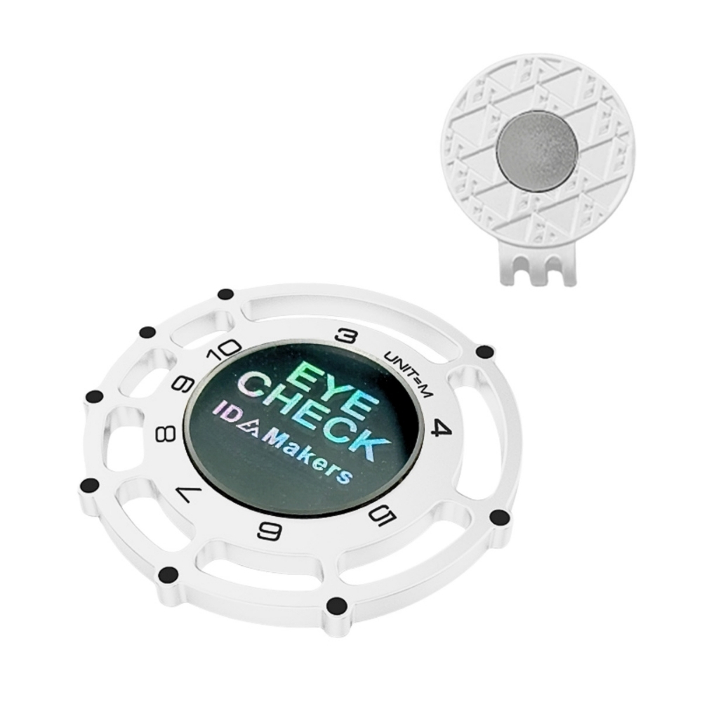 ボールマーカー マグネット キャップ パター練習 ゴルフ 距離測定