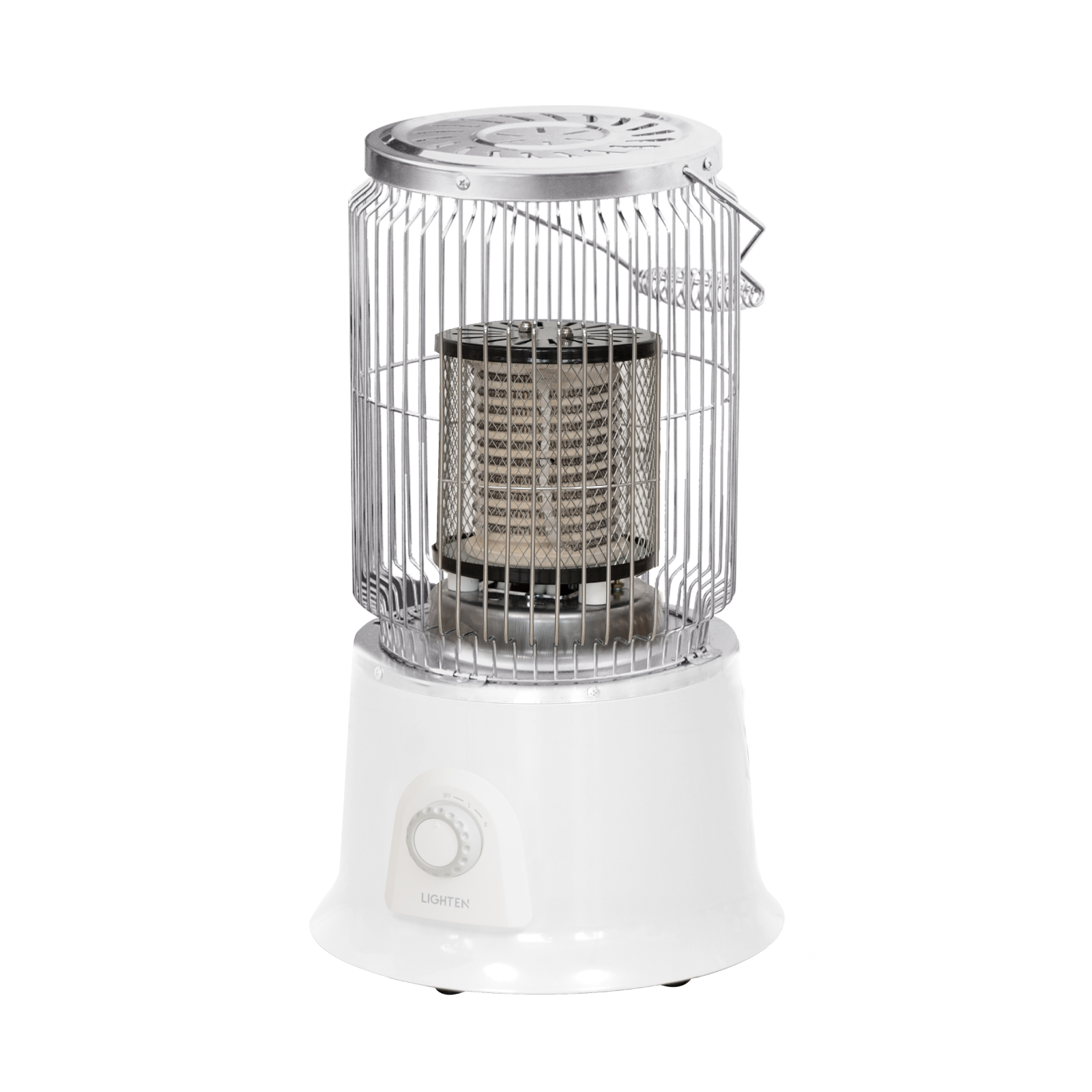 TAKASYOU 電気ストーブ 足元 ヴィンテージ調 ビンテージ風 省エネ 即暖