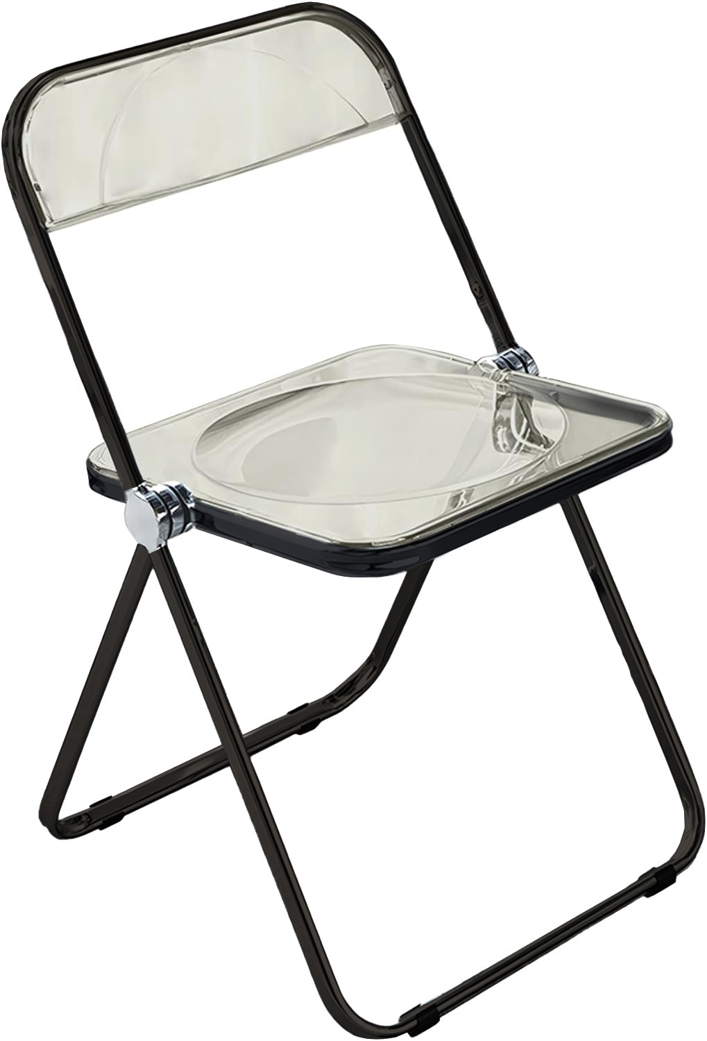クリアチェア 2脚セット 折りたたみ 韓国 人気 おしゃれ パイプ椅子