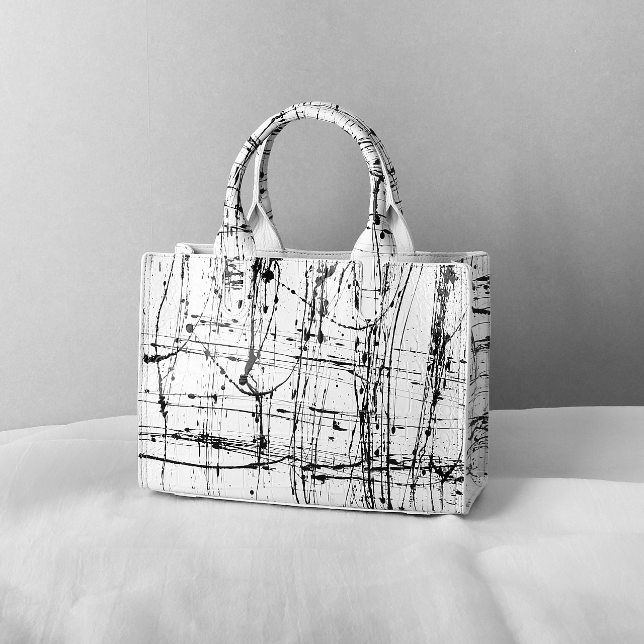 クロコダイル ミニトートバッグ メンズ トートバッグ 2WAY 日本製