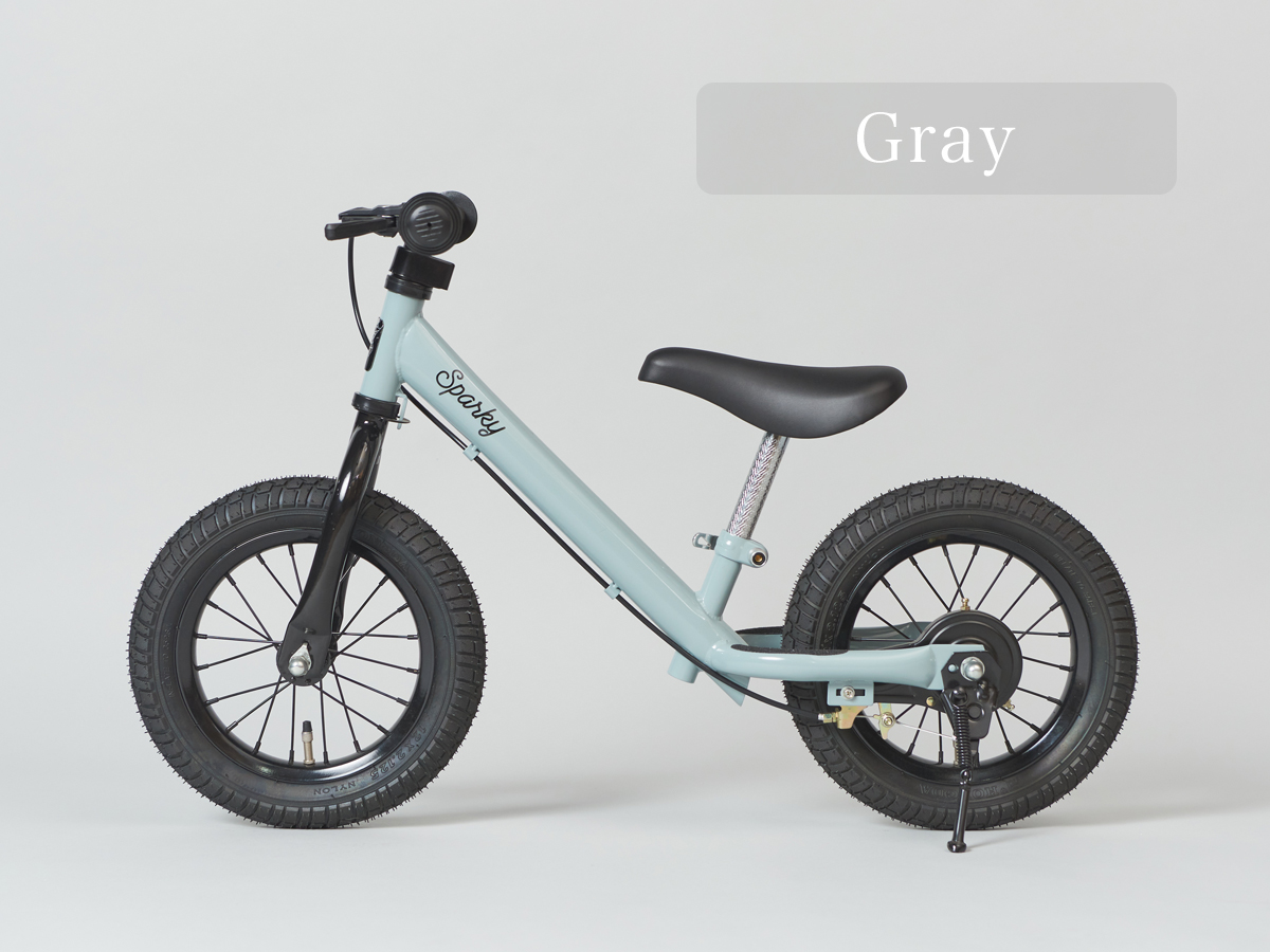 キッズバイク スパーキー ブレーキ付ゴムタイヤ装備 プレゼント