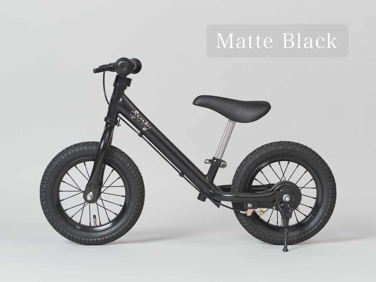 キッズバイク スパーキー ブレーキ付ゴムタイヤ装備 プレゼント