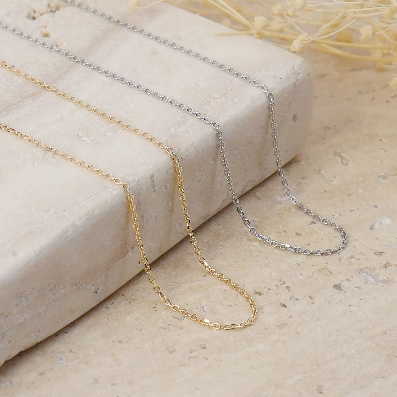 LARA Christie（ララクリスティー） ネックレス チェーン 18金 最長