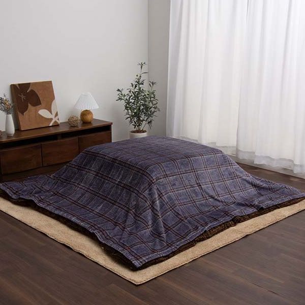 イケヒコ こたつ布団カバー 上掛けタイプ 長方形 単品 「カリス 上掛け