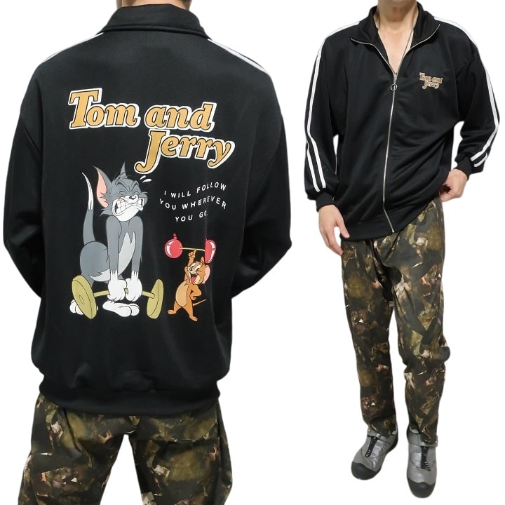 メンズセレクト トムとジェリー TOM & JERRY トラックジャケット