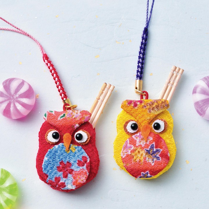 縫わずに作る ようじ入れ ミニふくろう LH-151 | タカギ繊維 Panami