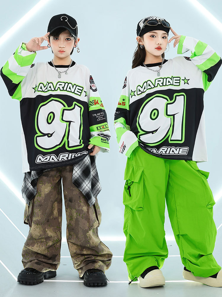 ヒップホップ 衣装 キッズダンス衣装 セットアップ 子供ダンス服