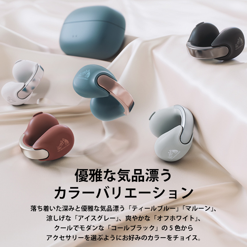 Victor（ビクター） HA-NP1T-H JVCケンウッド ワイヤレスイヤホン 耳