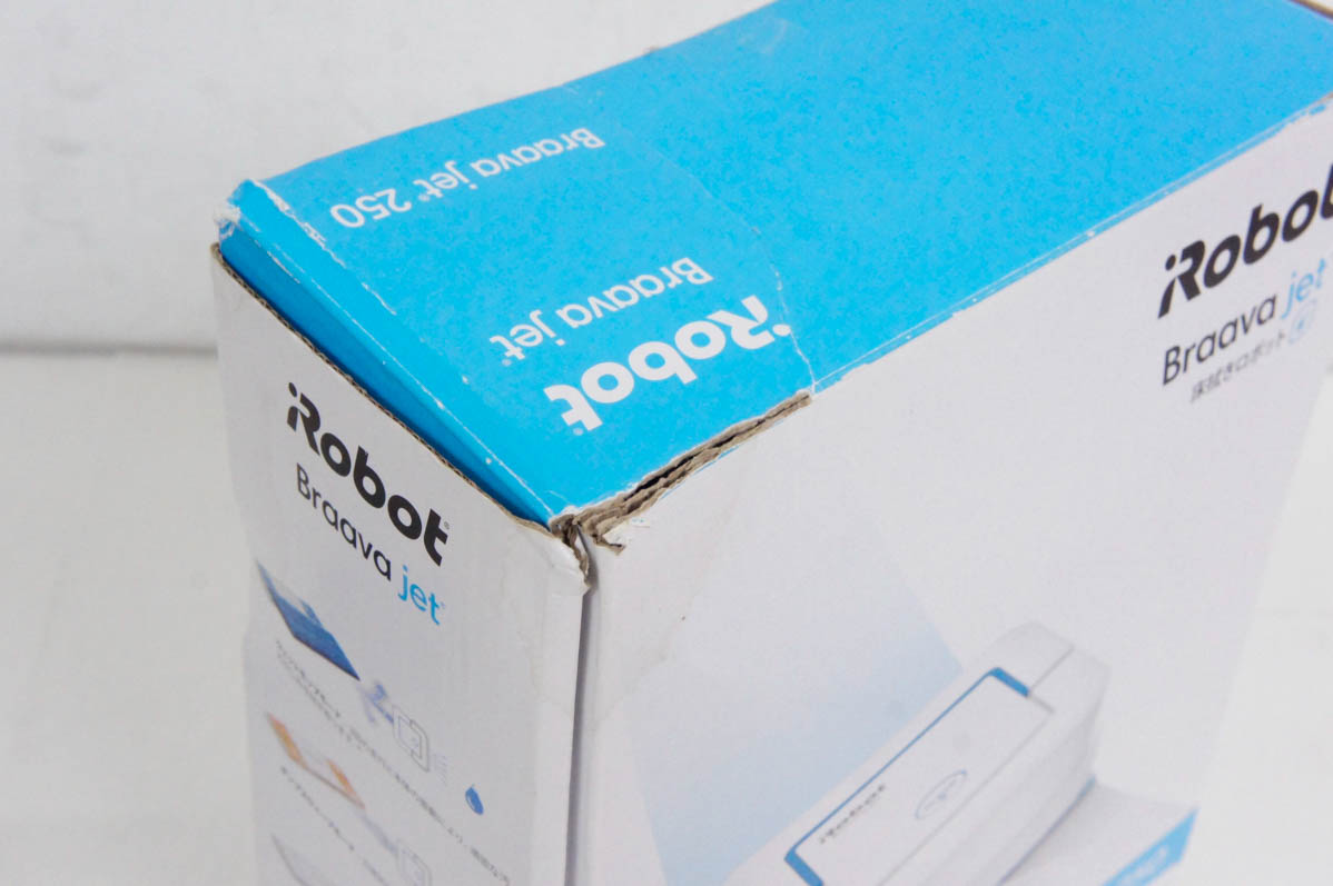 中古 iRobotアイロボット 床拭きロボット Braava jet 250 ブラー