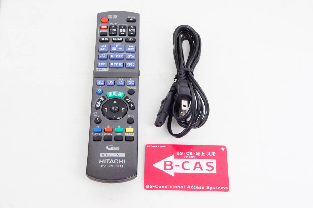 中古 日立 ブルーレイレコーダーWooo DVL-BRT11 HDD500GB : エスネット