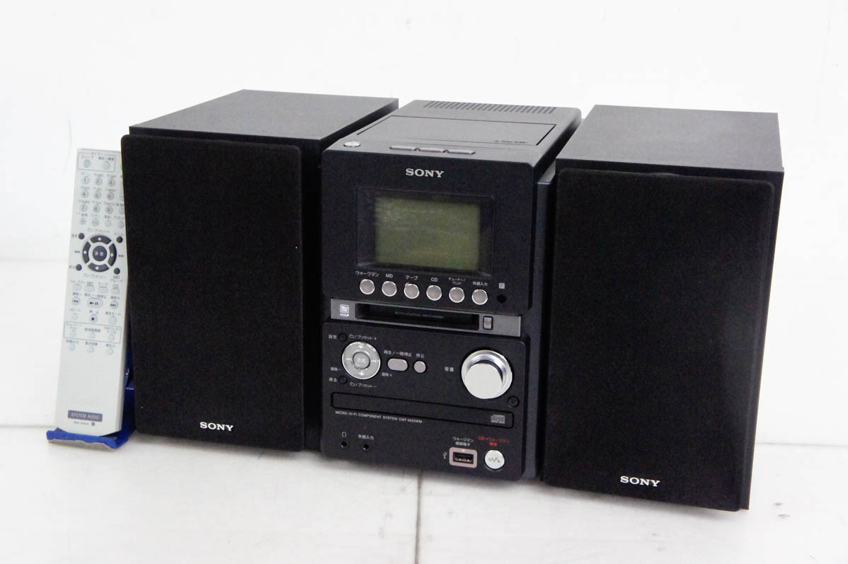 中古 SONYソニー ウォークマン専用USB端子搭載オールインワンコンポ