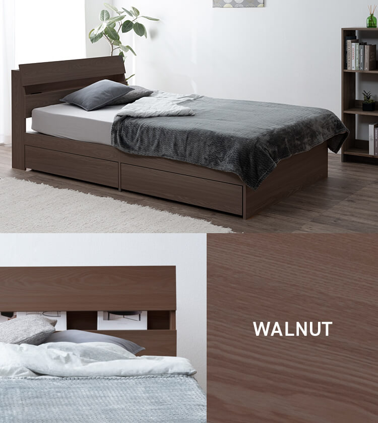 IRIS OHYAMA（アイリスオーヤマ） ベッド シングル 収納 大容量