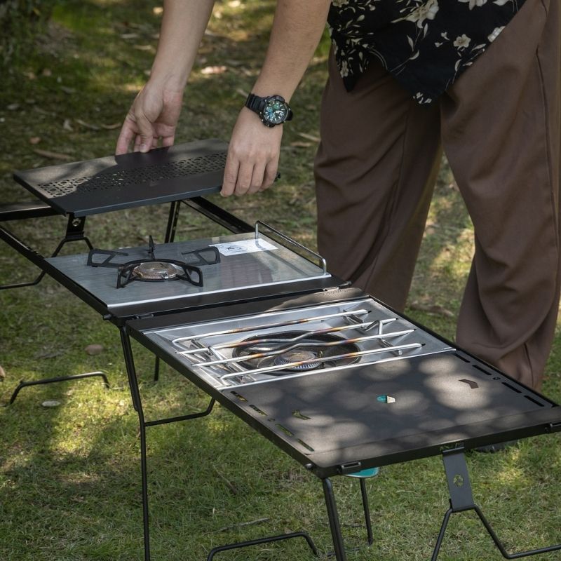 CAMPINGMOON IGT 天板 互換 テーブル igt規格 フラットバーナー 蓋