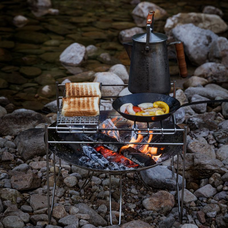 CAMPINGMOON キャンピングムーン ファイアーディスク 焚き火台 ソロ