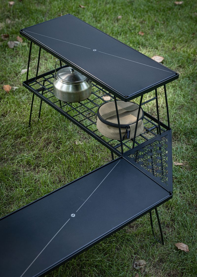 CAMPINGMOON フィールドラック ミニマルラック ケース 収納袋 セット