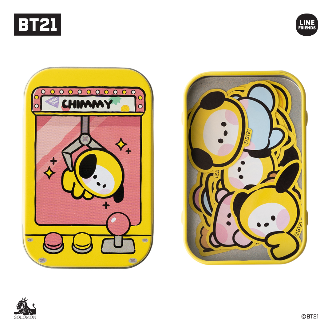 50%OFFセール ：】 ソロモン商事 BT21 minini ティンケースステッカー