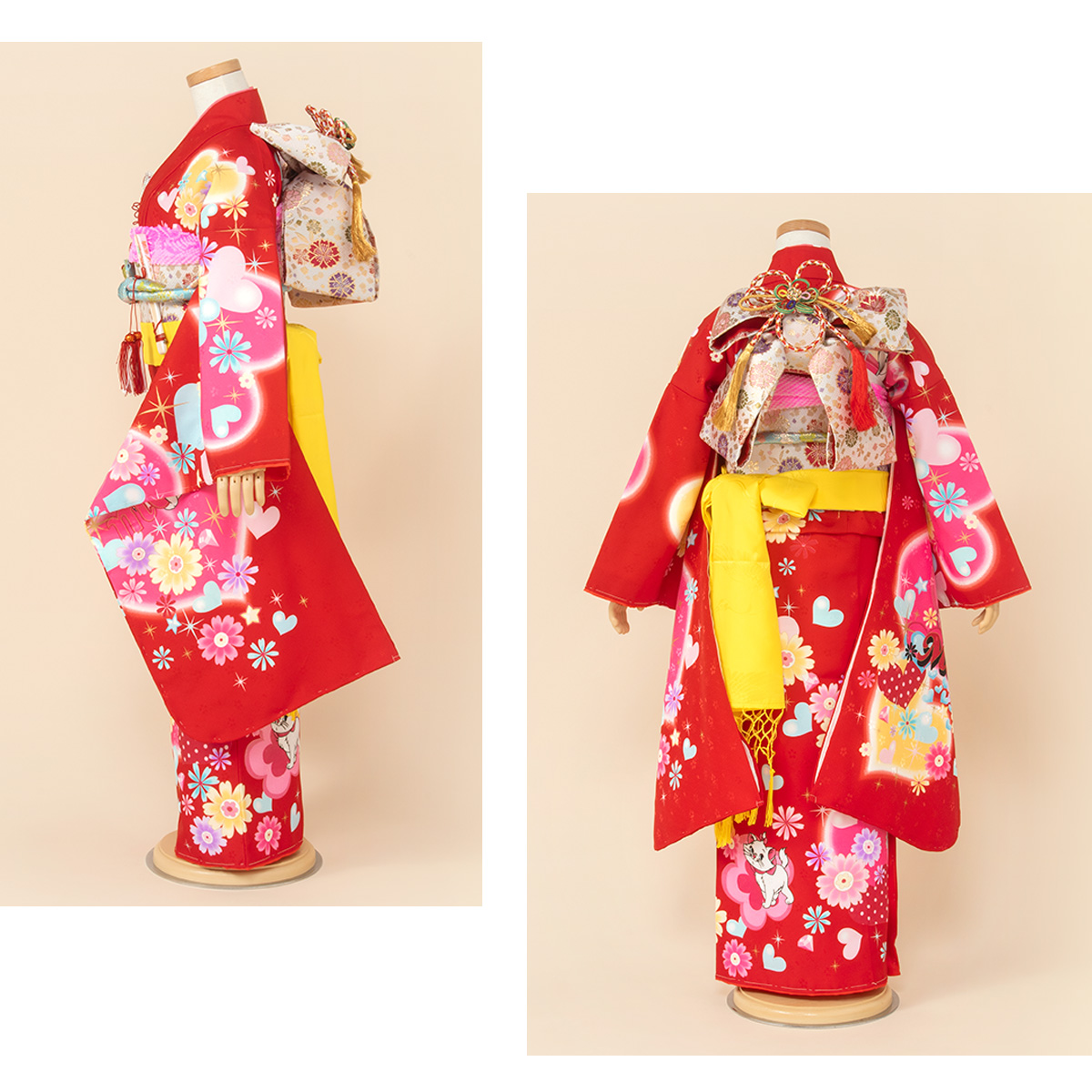 SOUBIEN（創美苑） レンタル 七五三 レンタル 7歳 着物セット 女の子