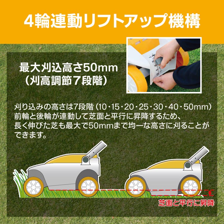 リョービ（RYOBI） 京セラ(リョービ) 電子芝刈機(電動芝刈り機・電動