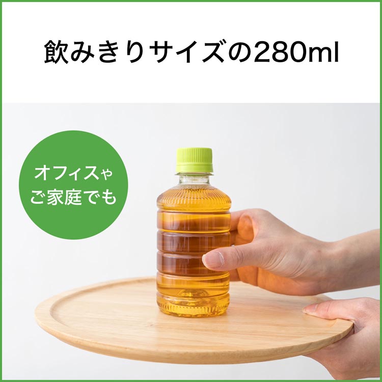 伊藤園 ラベルレス おーいお茶 緑茶 ( 280ml*24本入 )/ お〜いお茶
