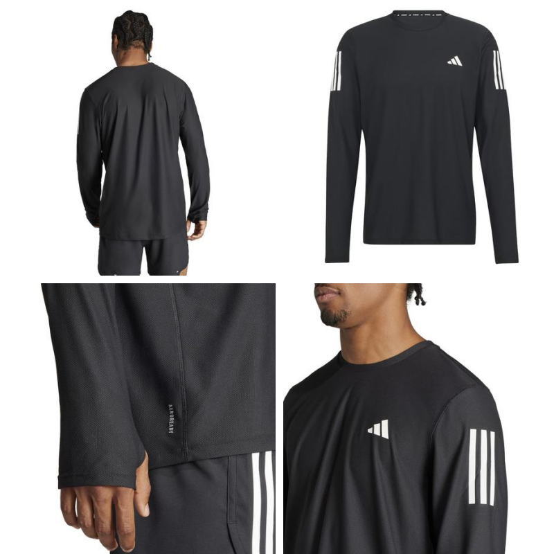 adidas（アディダス） ランニング Tシャツ 長袖 メンズ トレーニング
