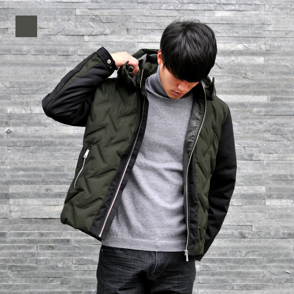 EVOLUTION（エボリューション） ダウンジャケット メンズ 中綿ダウン