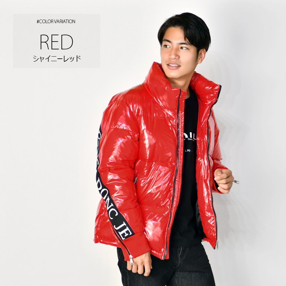 EVOLUTION（エボリューション） ダウンジャケット メンズ 中綿 ロゴ 撥