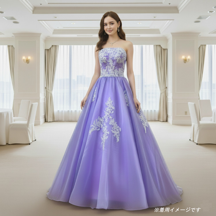 カラードレス 緑 青 黄色 紫 オレンジ 発表会 演奏会ドレス結婚式 前