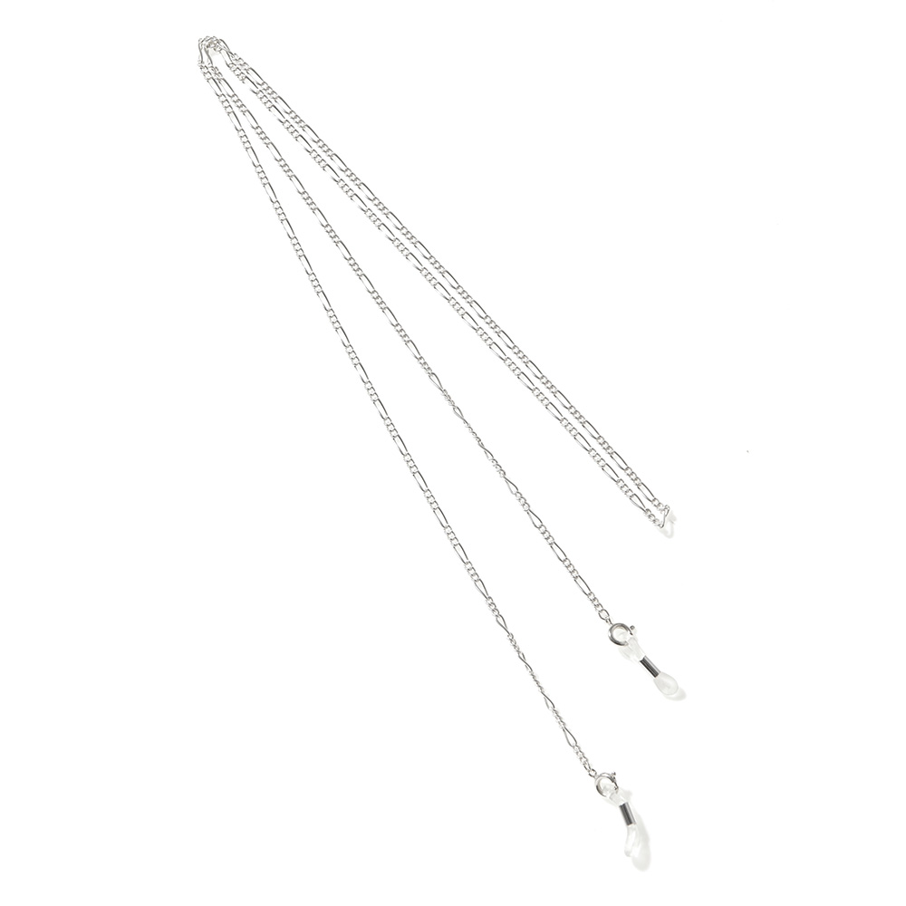 メガネチェーン メンズ シルバー シンプル DANTE グラスチェーン