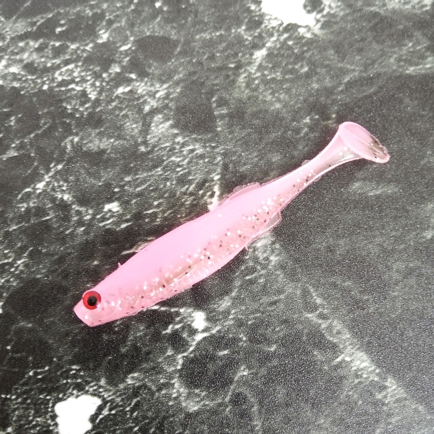 ワーム 釣り ルアー シャッドテール スイミング スイムベイト 6.5cm 2g