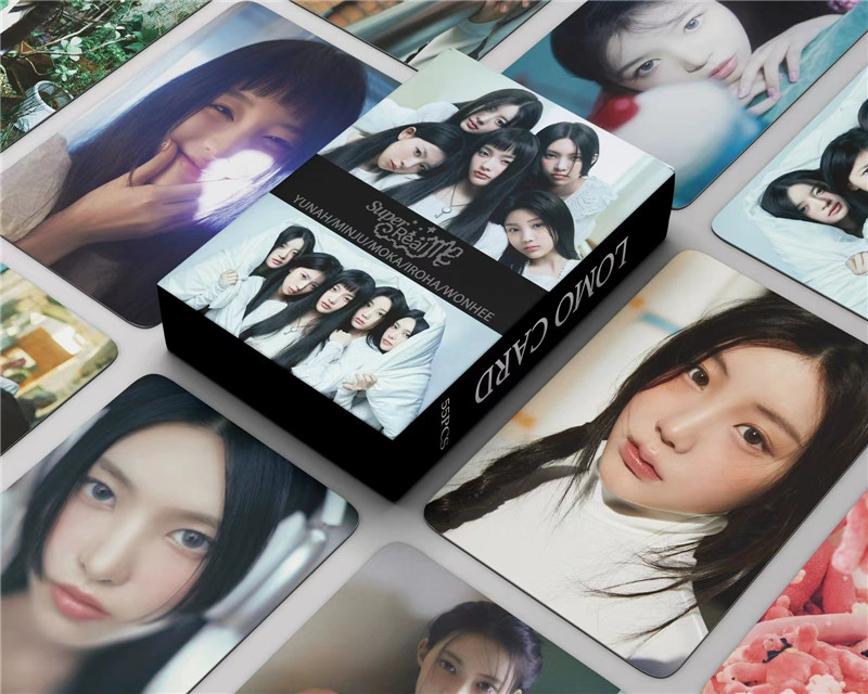 ILLITグッズ フォトカード 55枚 セット トレカ アイリット 写真 全員 K