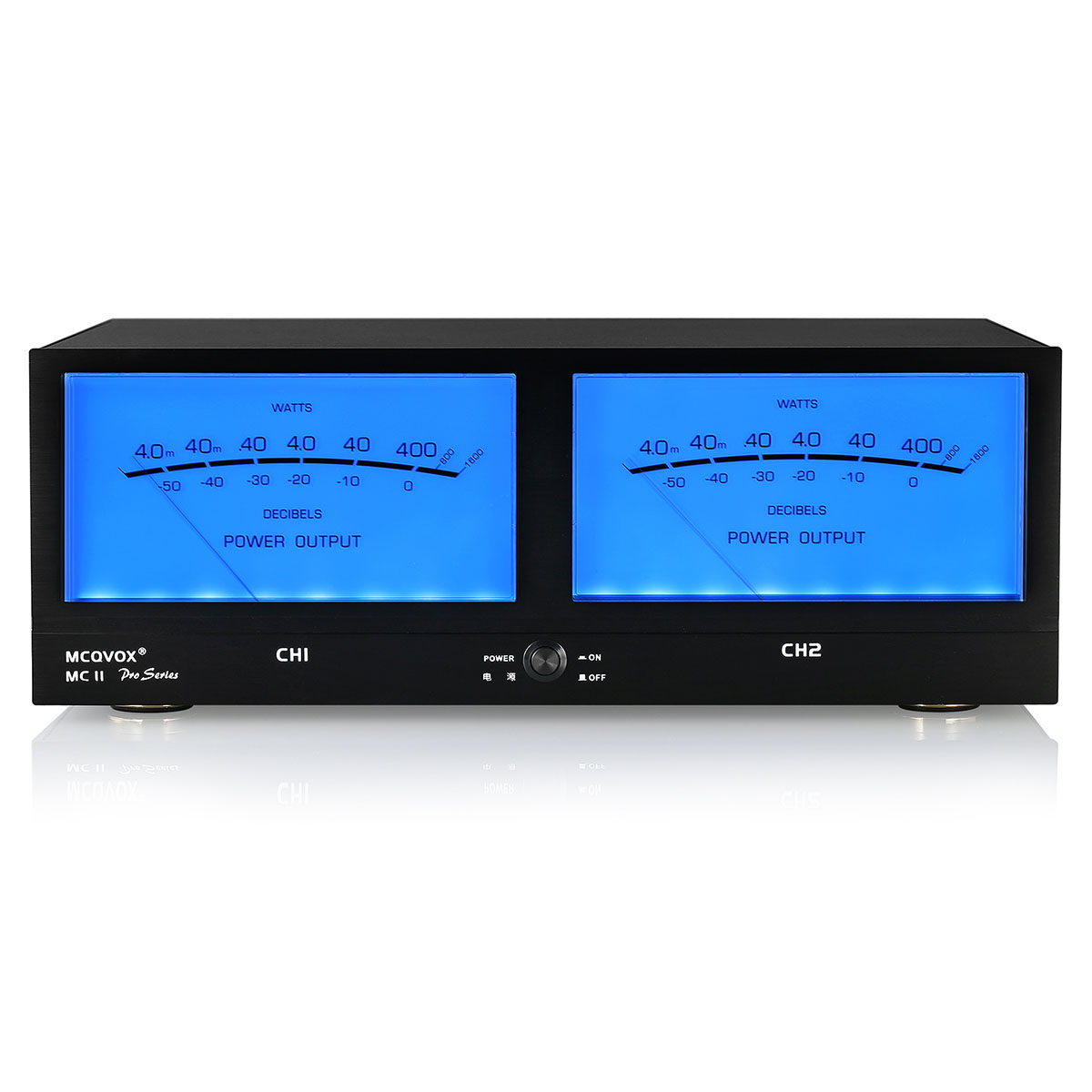 デュアル アナログ VU メーター DB パネル MIC/LINE サウンド レベル