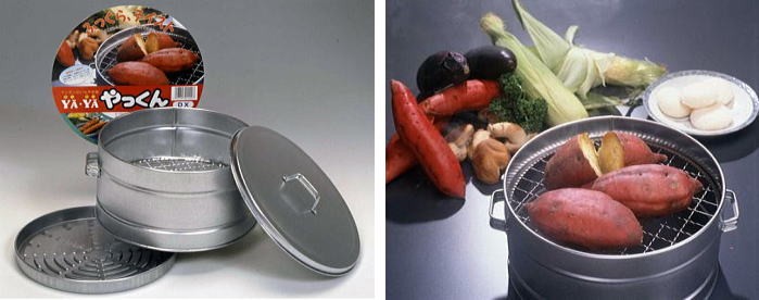 芋焼き器 いもやき器 やっくん DX 焼き芋器 尾上製作所 (haya zsエ)の