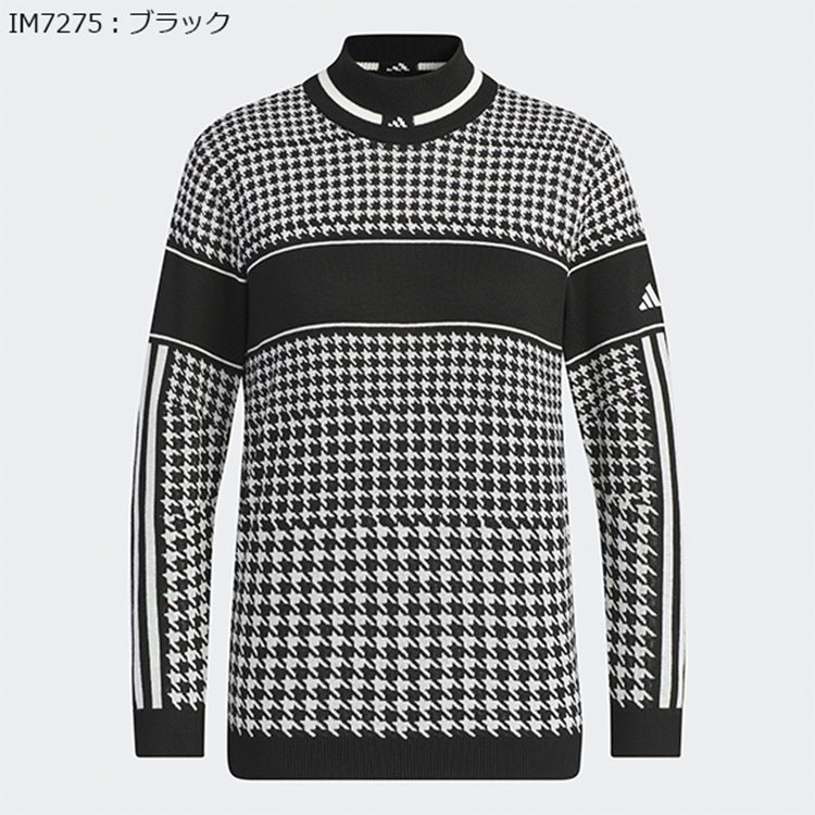 adidas（アディダス） ゴルフ セーター レディース 長袖 ニット モック
