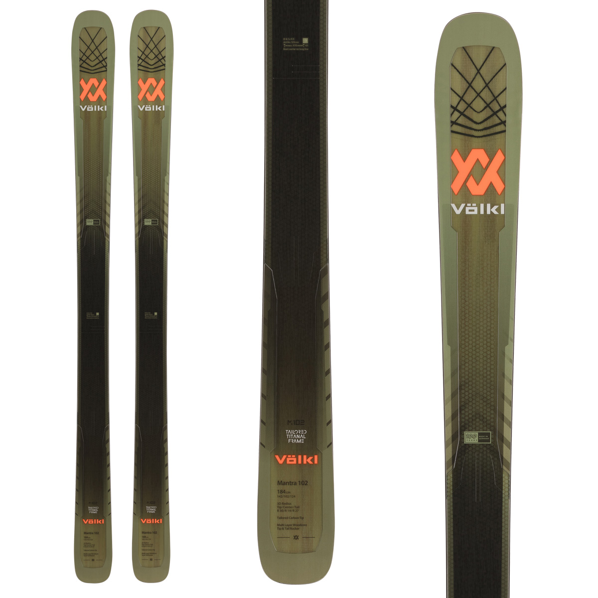 VOLKL（フォルクル） 【5日限定！全品P10倍！】スキー板 メンズ