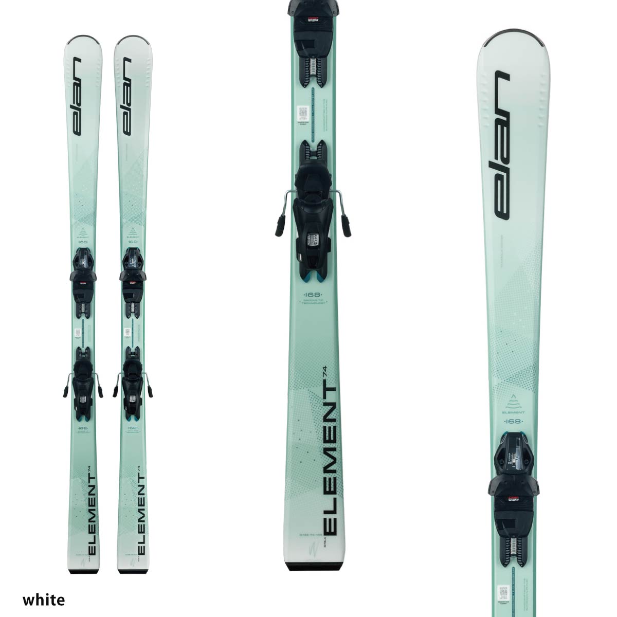 elan（エラン） スキー板 レディース 2025 ELEMENT 74 W WHITE LIGHT