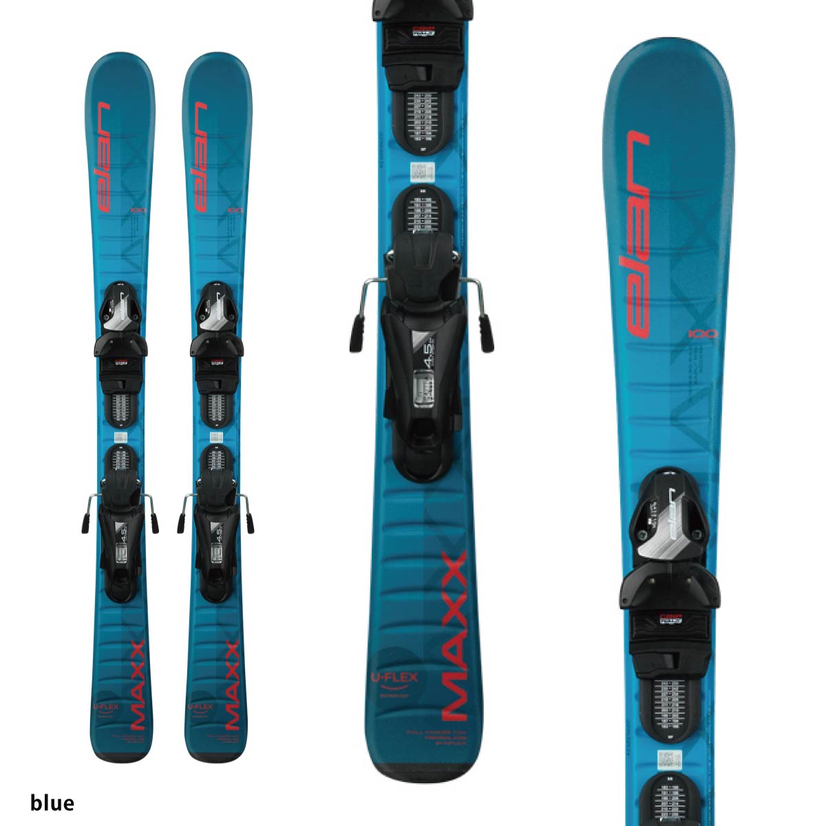 elan（エラン） スキー板 キッズ ジュニア 2025 MAXX BLUE JR SHIFT +