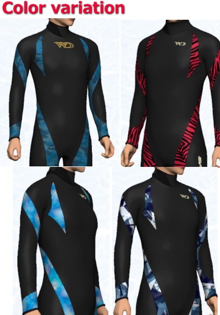 ワールドダイブ ダイビング用ウェットスーツ 3mm・5mm XV WORLD DIVE