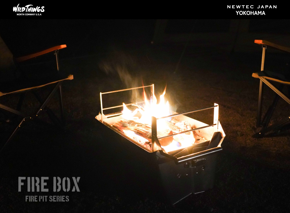 鎌倉天幕】鎌倉天幕×ワイルドシングス WILD THINGS FIRE BOX｜焚火台