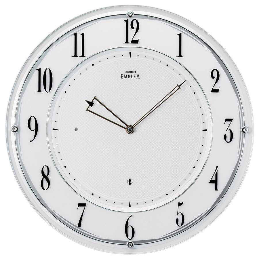 SEIKO（セイコー） エムブレム 電波 掛け時計 HS562W クオーツ 電池式