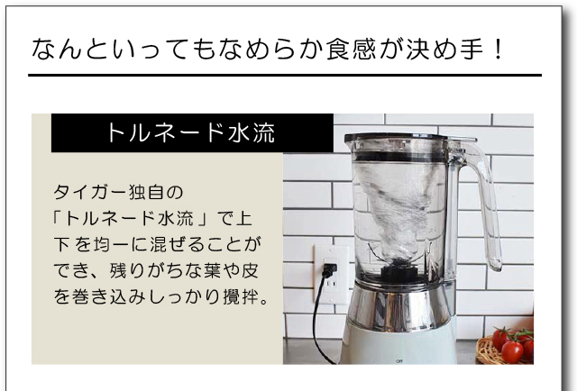 タイガー魔法瓶 WEB限定 ミキサー 氷対応 パワフル SKT-N101GM