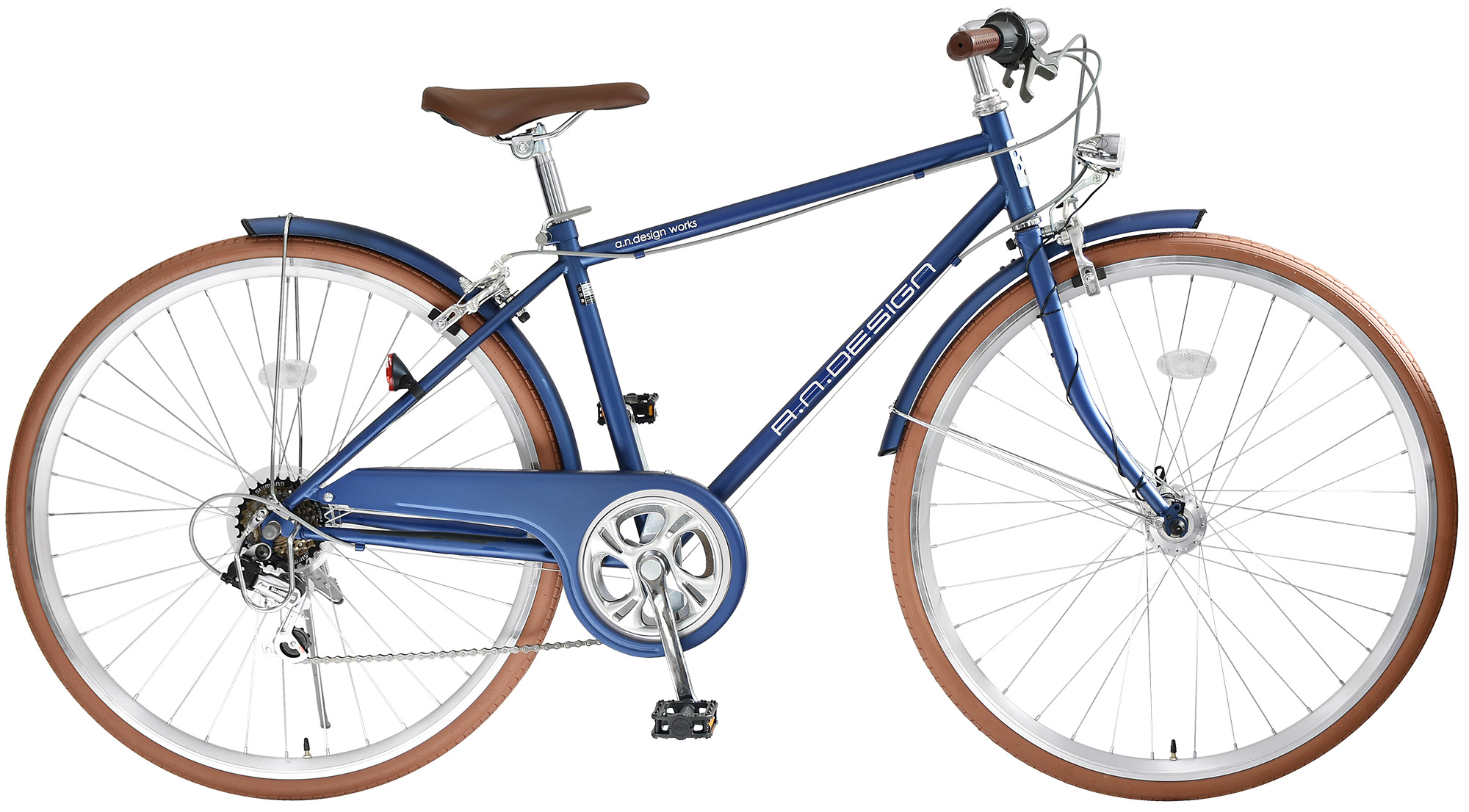 a.n.design-works クロスバイク 700c 初心者 420mm 480mm 自転車 本体