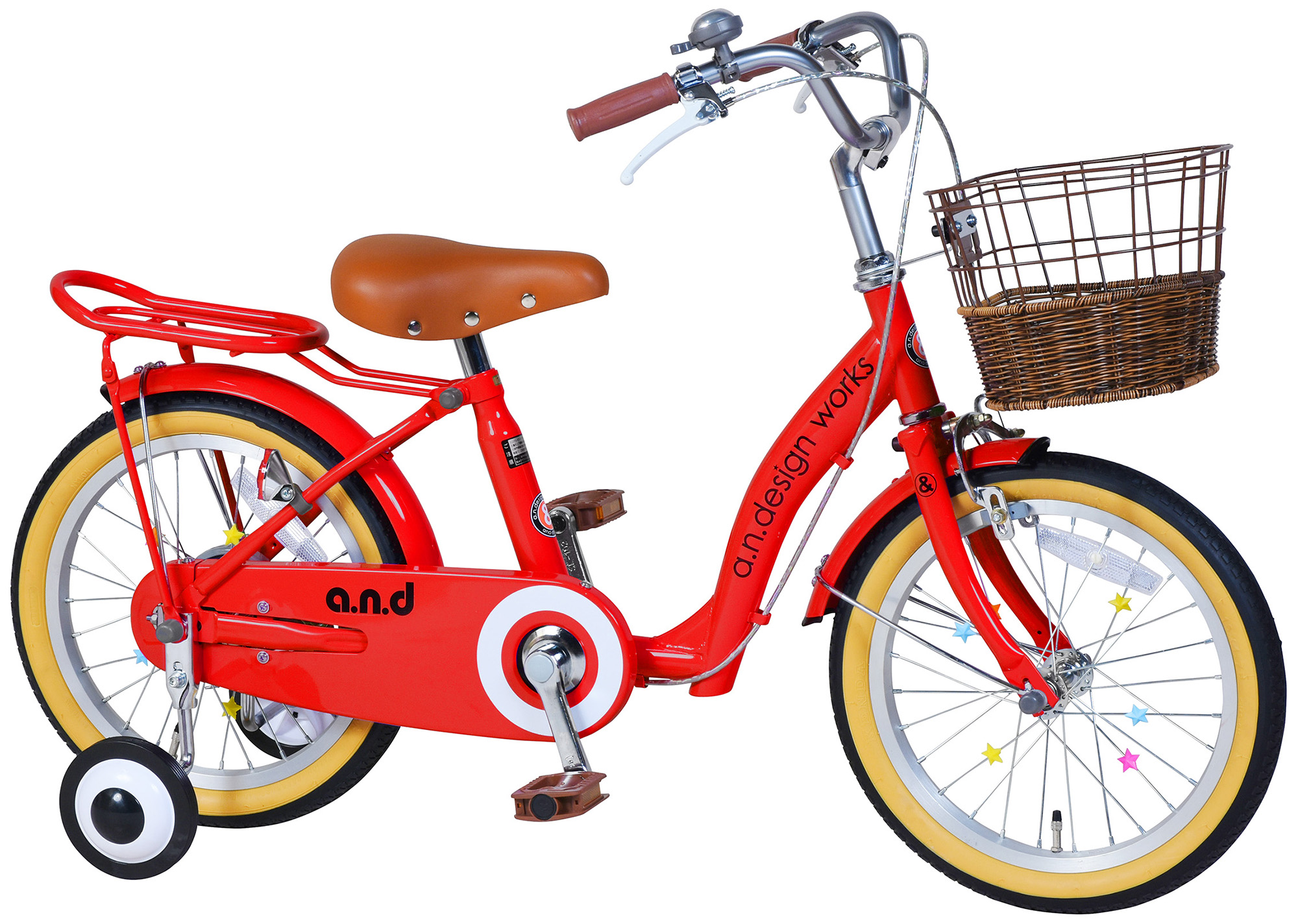 a.n.design-works 自転車 子供用 18インチ 本体 女の子 男の子